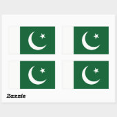 Vlag van Pakistan Decal Sticker (Vel)