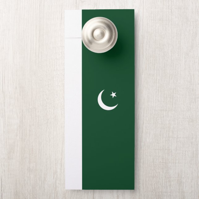 Vlag van Pakistan Deurhanger (Op knop)