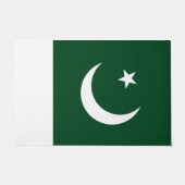 Vlag van Pakistan Deurmat (Voorkant)