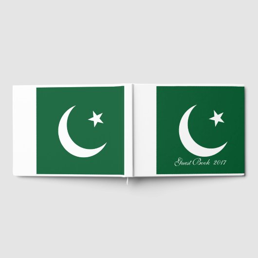 Vlag van Pakistan Gastenboek (Volledig)