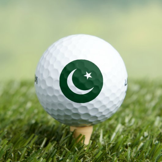 Vlag van Pakistan Golfballen (Insitu Shirt)
