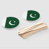 Vlag van Pakistan Handwaaier (Niet-gemonteerd)