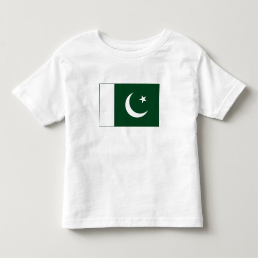 Vlag van Pakistan Kinder Shirts (Voorkant)