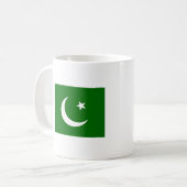 vlag van Pakistan Koffiemok (Voorkant links)
