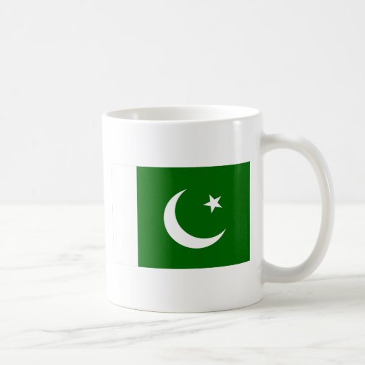 vlag van Pakistan Koffiemok (Rechts)