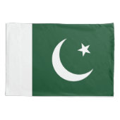 Vlag van Pakistan Kussensloop (Achterkant)