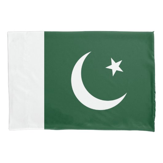 Vlag van Pakistan Kussensloop (Voorkant)