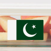 Vlag van Pakistan Labels (Aangebracht)
