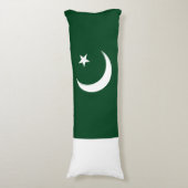 Vlag van Pakistan Lichaamskussen (Voorkant Verticaal)