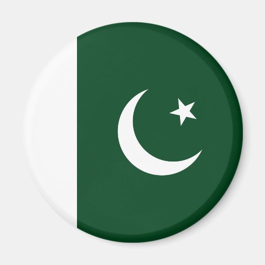 Vlag van Pakistan Magneet (Voorkant)