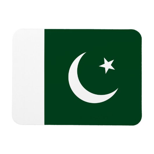 Vlag van Pakistan Magneet (Horizontaal)
