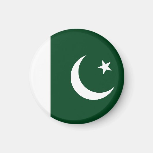Vlag van Pakistan Magneet (Voorkant)