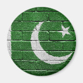 Vlag van Pakistan Magneet (Voorkant)