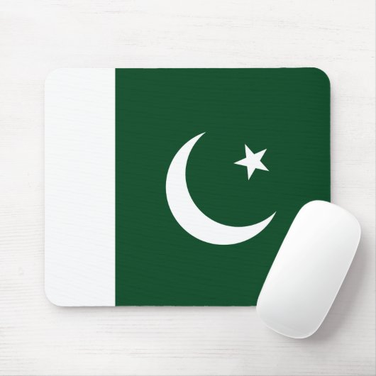 Vlag van Pakistan Muismat (Met muis)