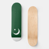 Vlag van Pakistan Persoonlijk Skateboard (Voorkant)