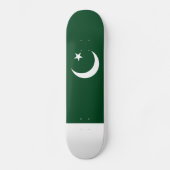 Vlag van Pakistan Persoonlijk Skateboard (Voorkant)