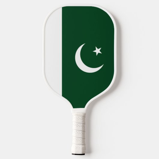 Vlag van Pakistan Pickleball Paddle (Achterkant)