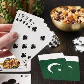 Vlag van Pakistan Pokerkaarten (Insitu)