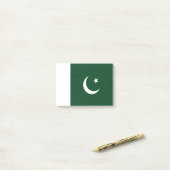Vlag van Pakistan Post-it® Notes (Op bureau)