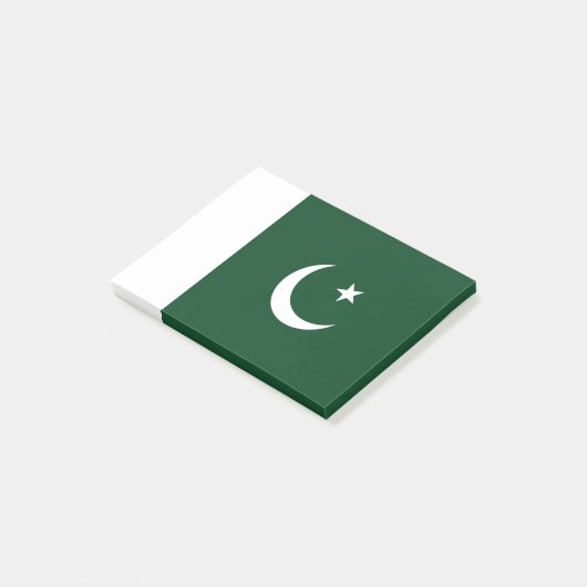 Vlag van Pakistan Post-it® Notes (Schuin)