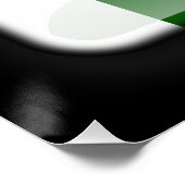 Vlag van Pakistan Poster (Hoek)