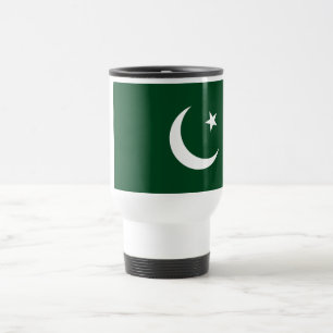 Vlag van Pakistan Reisbeker