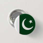 Vlag van Pakistan Ronde Button 3,2 Cm (Voorkant /achterkant)