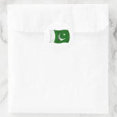 Vlag van Pakistan Ronde Sticker (Tas)