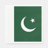 Vlag van Pakistan Servet (Voorkant)
