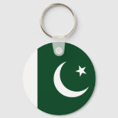 Vlag van Pakistan Sleutelhanger (Voorkant)