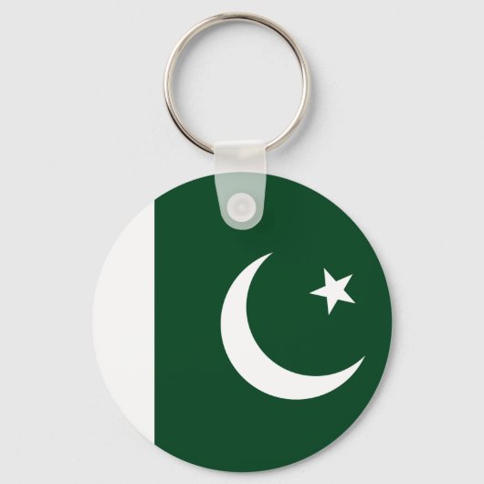 Vlag van Pakistan Sleutelhanger (Voorkant)