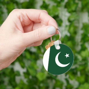 Vlag van Pakistan Sleutelhanger