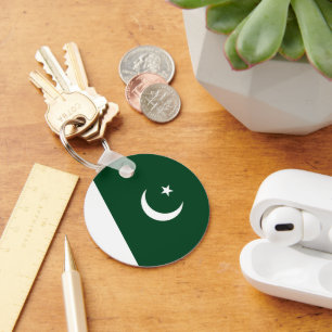 Vlag van Pakistan Sleutelhanger