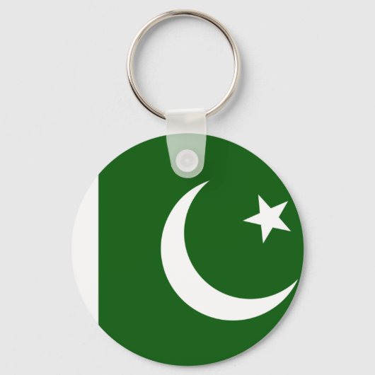 Vlag van Pakistan Sleutelhanger (Voorkant)