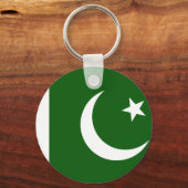 Vlag van Pakistan Sleutelhanger (Voorkant)