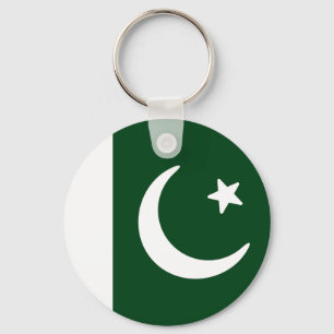 Vlag van Pakistan Sleutelhanger