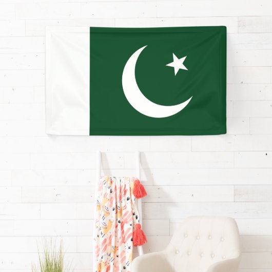 Vlag van Pakistan Spandoek (Insitu)