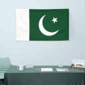 Vlag van Pakistan Spandoek (Beurs)