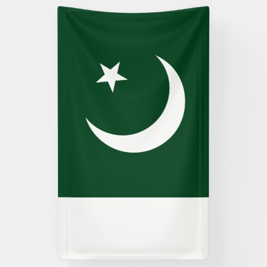 Vlag van Pakistan Spandoek (Verticaal)