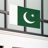 Vlag van Pakistan Spandoek (Buitenkant Gebouw)