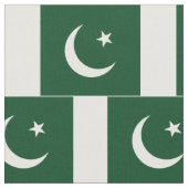 Vlag van Pakistan Stof (Close Up)