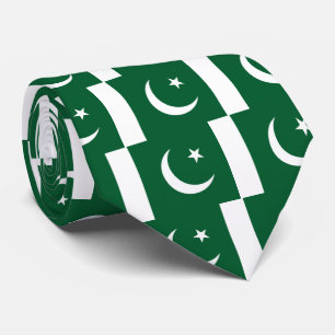 Vlag van Pakistan Stropdas