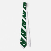 Vlag van Pakistan Stropdas (Voorkant)
