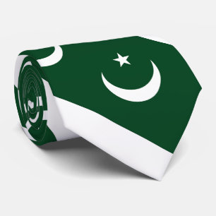 Vlag van Pakistan Stropdas