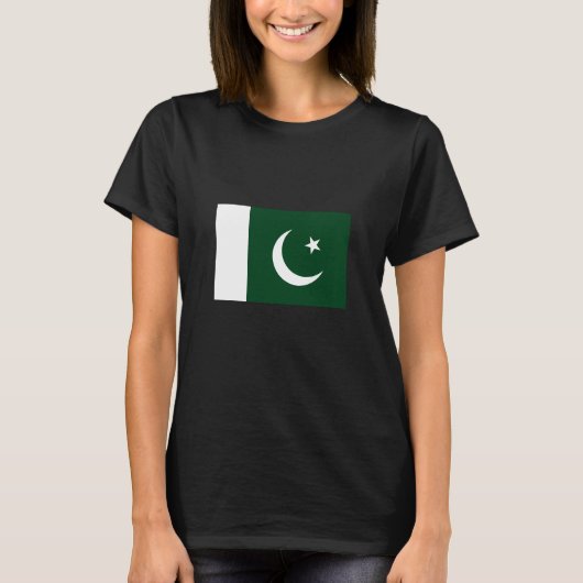 Vlag van Pakistan T-shirt (Voorkant)
