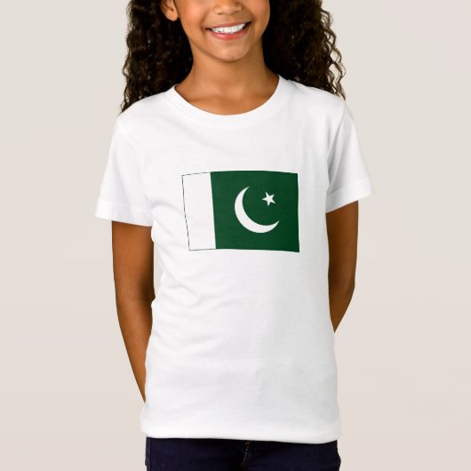 Vlag van Pakistan T-shirt (Voorkant)