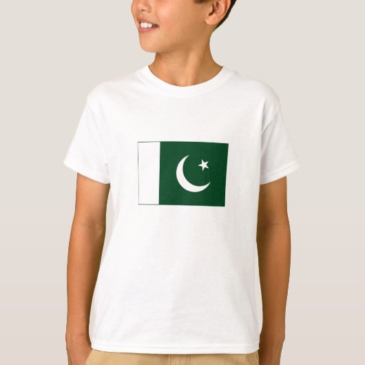 Vlag van Pakistan T-shirt (Voorkant)