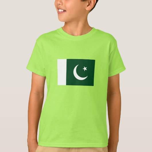 Vlag van Pakistan T-shirt (Voorkant)