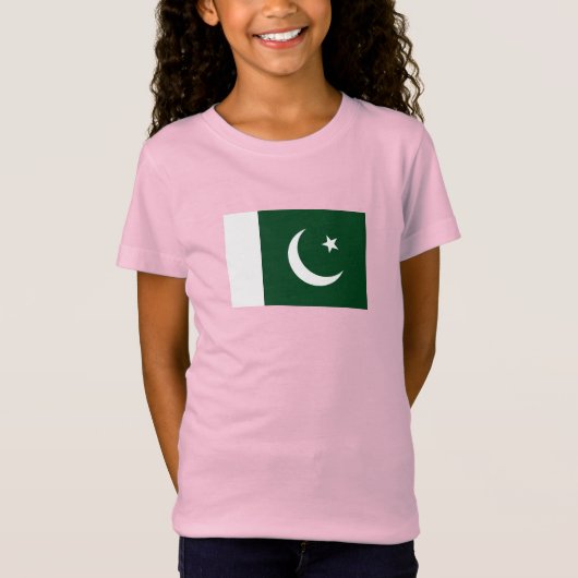 Vlag van Pakistan T-shirt (Voorkant)