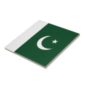 Vlag van Pakistan Tegeltje (Zijkant)